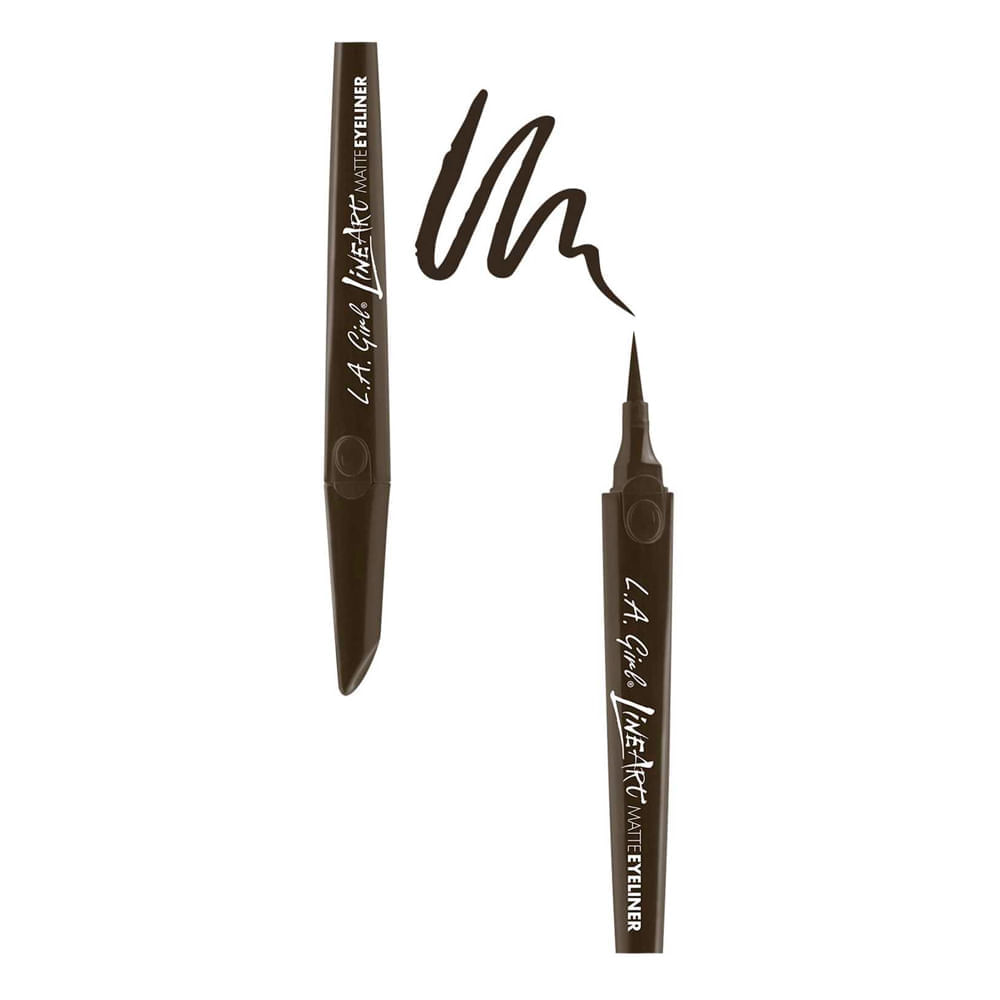 Delineador de Ojos Matte Line Art Espresso Larga Duración 0.