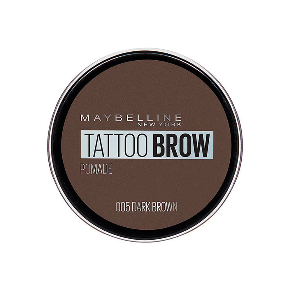 Delineador de Cejas Tattoo Studio Brow Pomade 1.60 Fl Oz Tono Deep Brown Maybelline