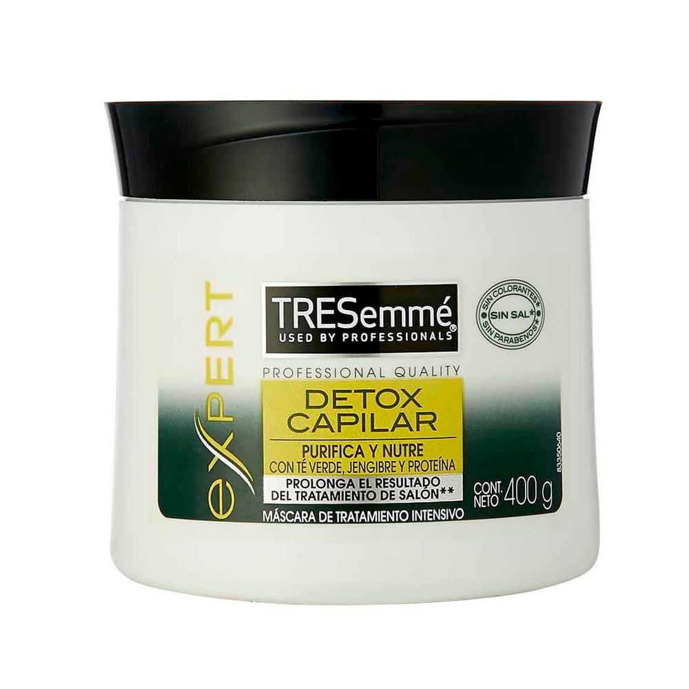 TRESEMME Mascarilla Tratamiento Detox Capilar 400 gr aruma