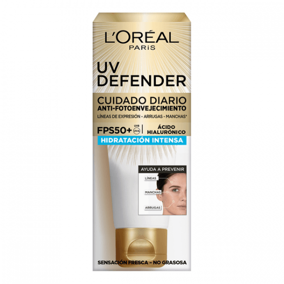Protector Solar L'Oréal París UV Defender Hidratación sin co