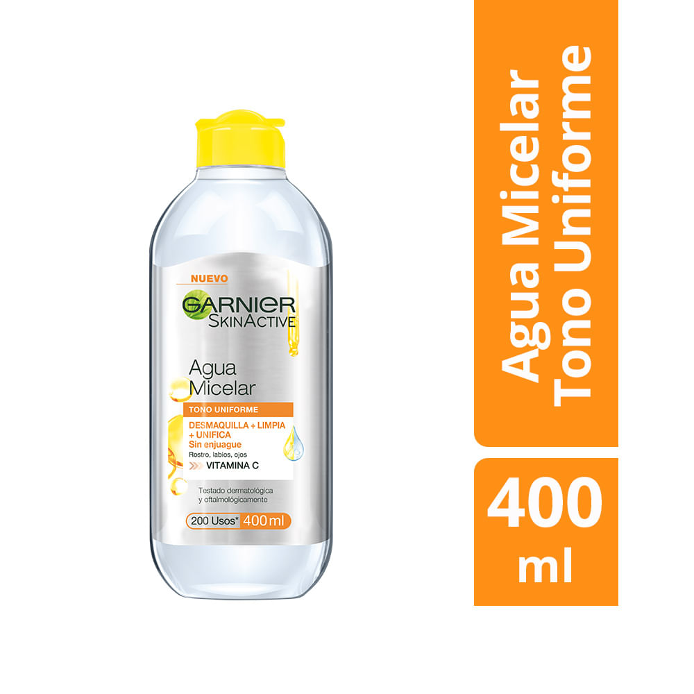 Agua Micelar Garnier Express Aclara 400 ml