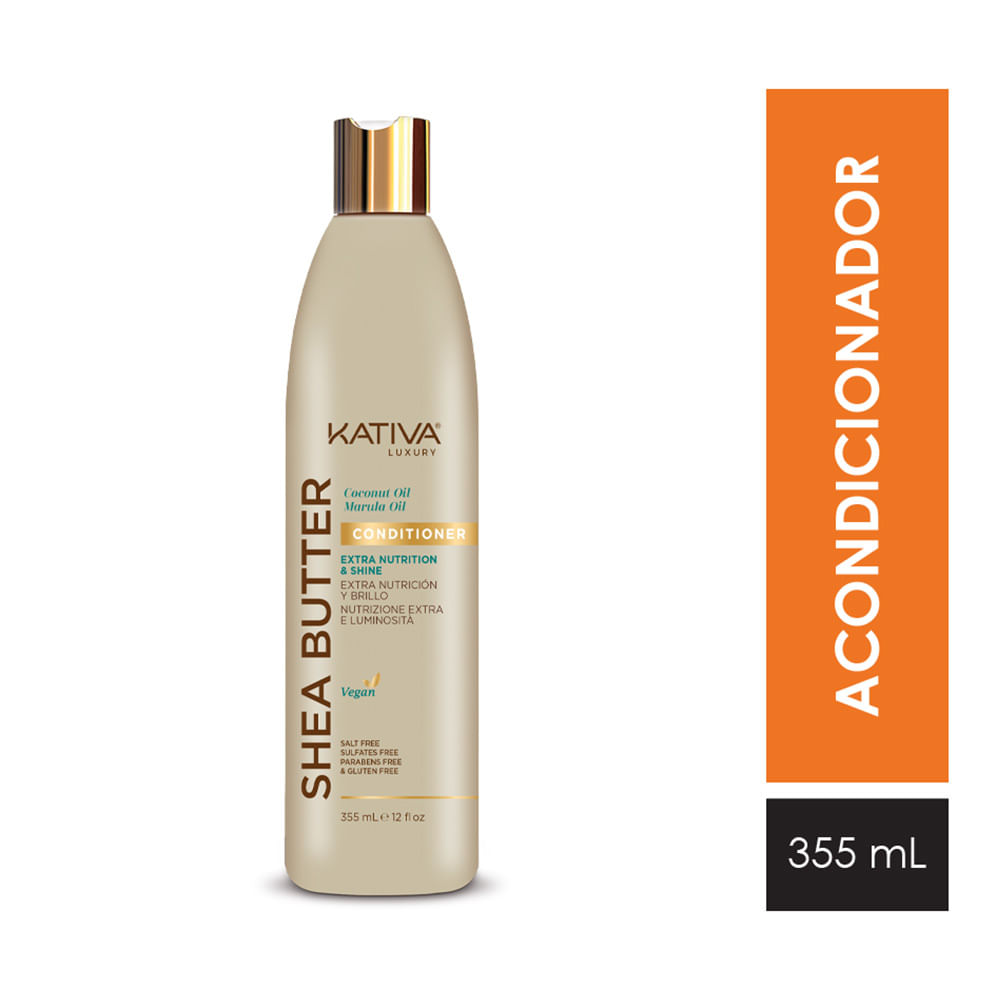 Acondicionador Shea Butter Coconut Marula X 355 Ml Kativa