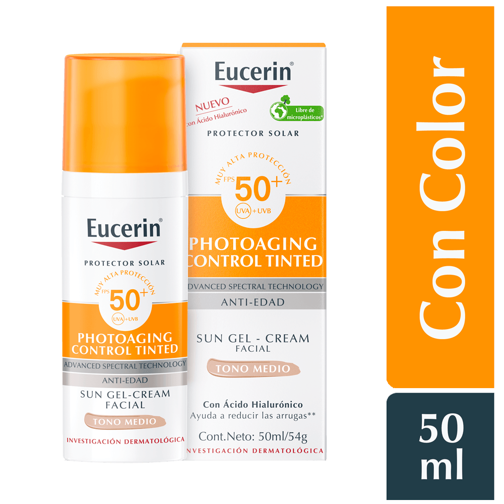 Eucerin Photoaging Control Tono Medio FPS50+ Protector Solar
