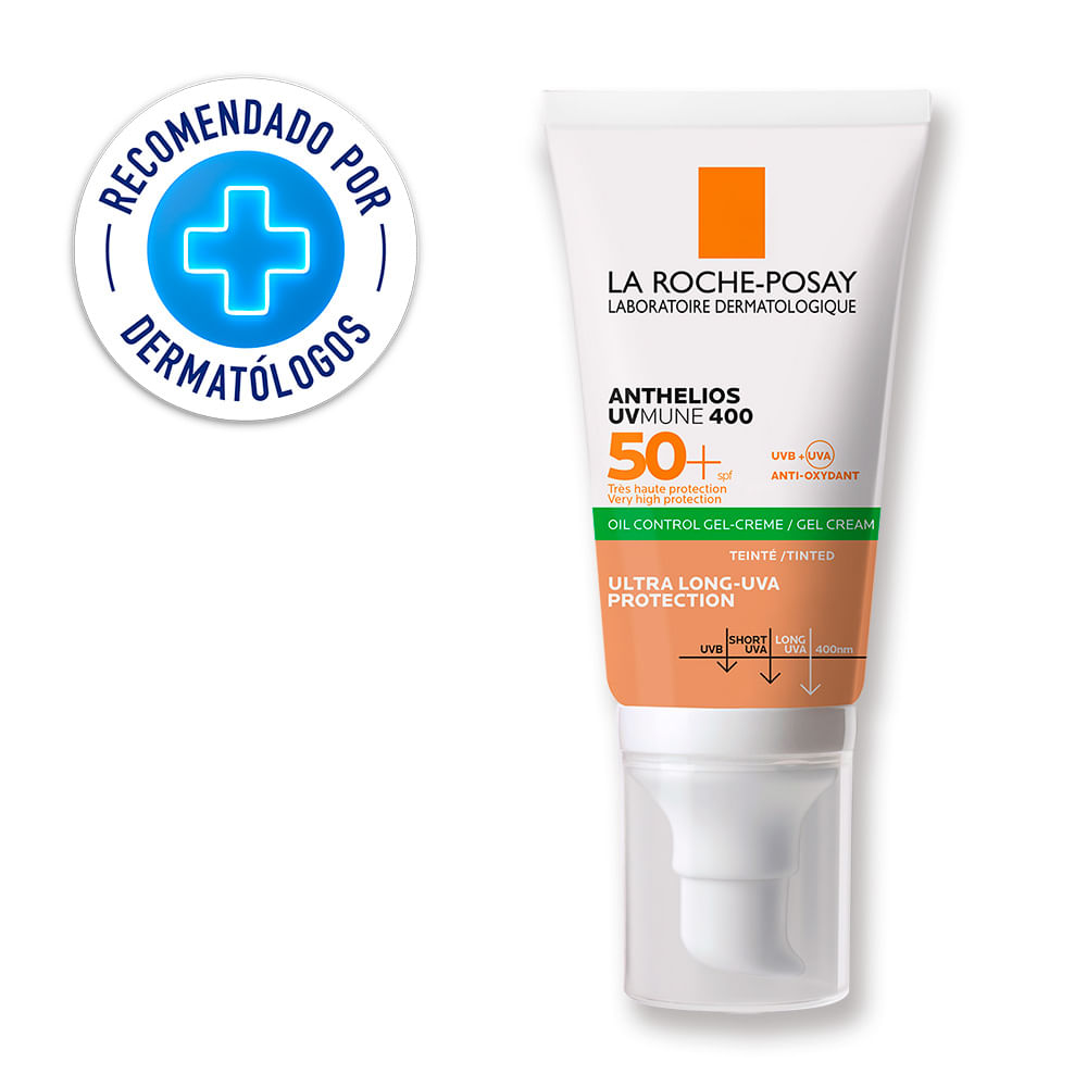 Bloqueador Solar Anthelios UV Mune 400 Oil Control Gel Crema