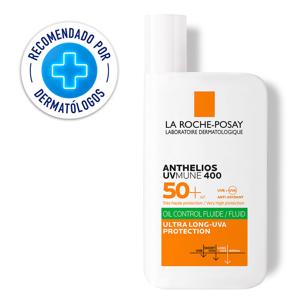 Anthelios Uvmune 400 Oil Control Fluido Frasco 50ml - Protec