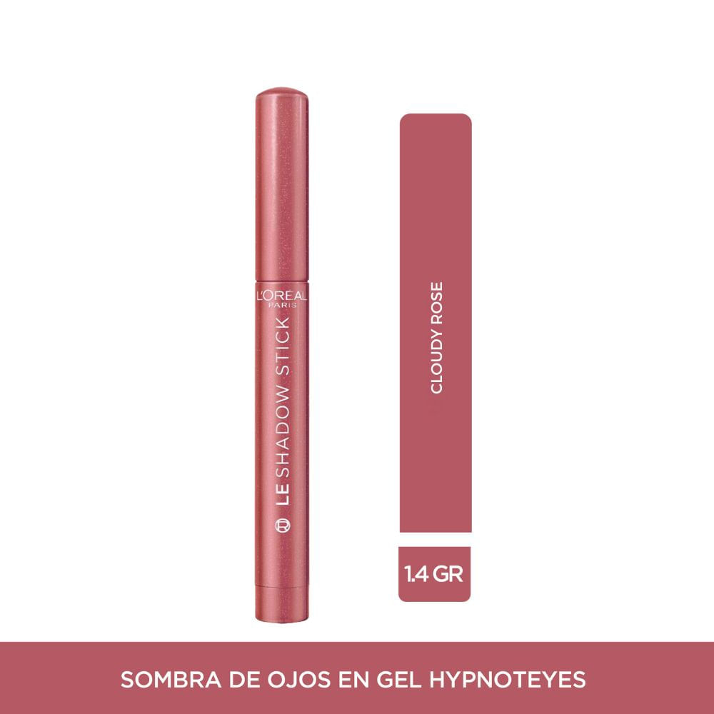 Sombra de ojos en gel L'oreal París hypnoteyes Cloudy Rose