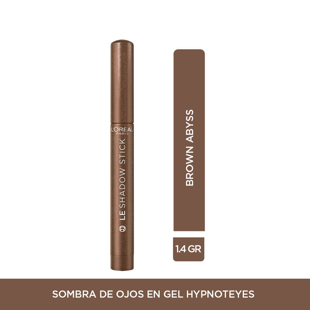 Sombra de ojos en gel L'oreal París hypnoteyes Brown Abyss