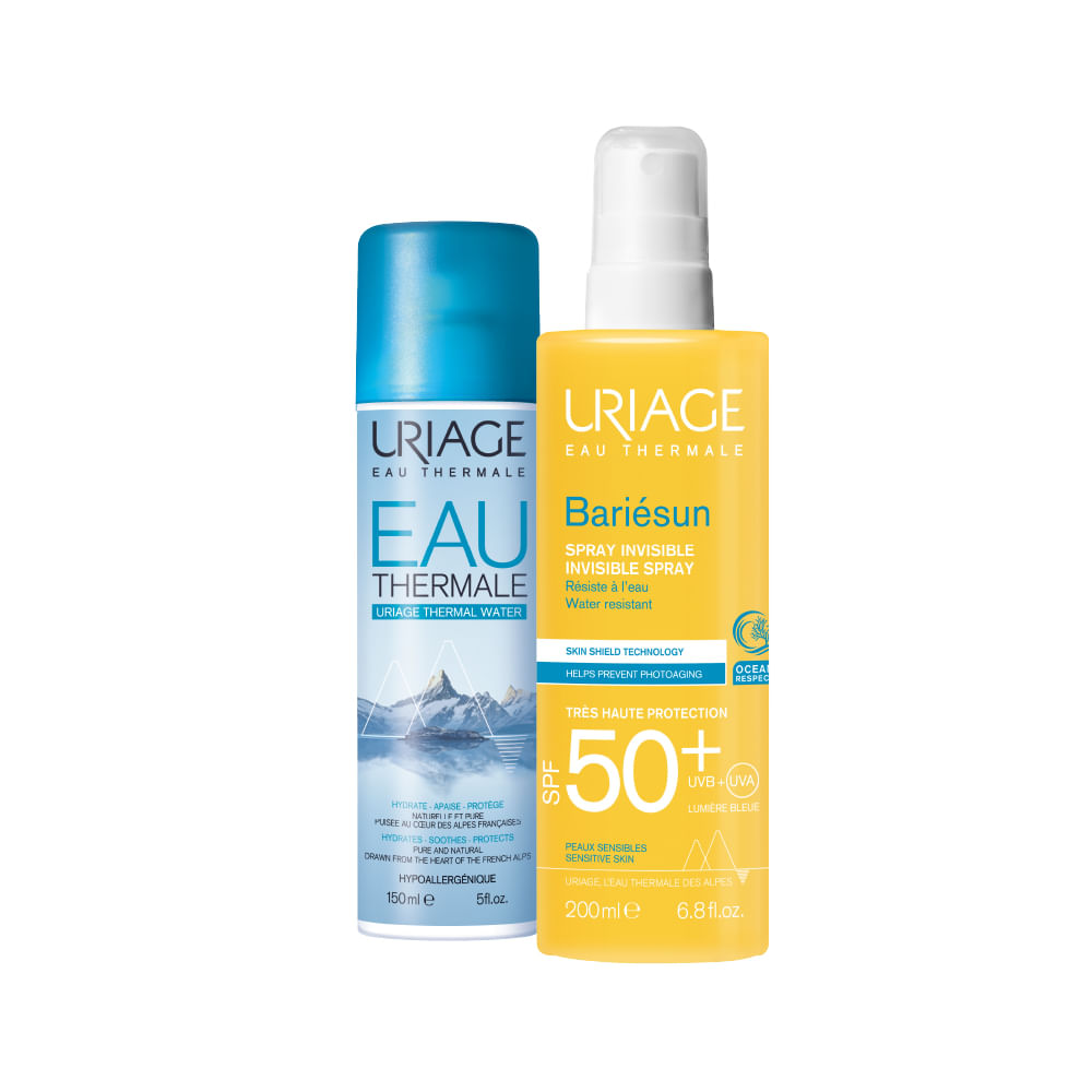 Pack Agua Termal Uriage Spray Eau Thermale 150ml + Bloqueado