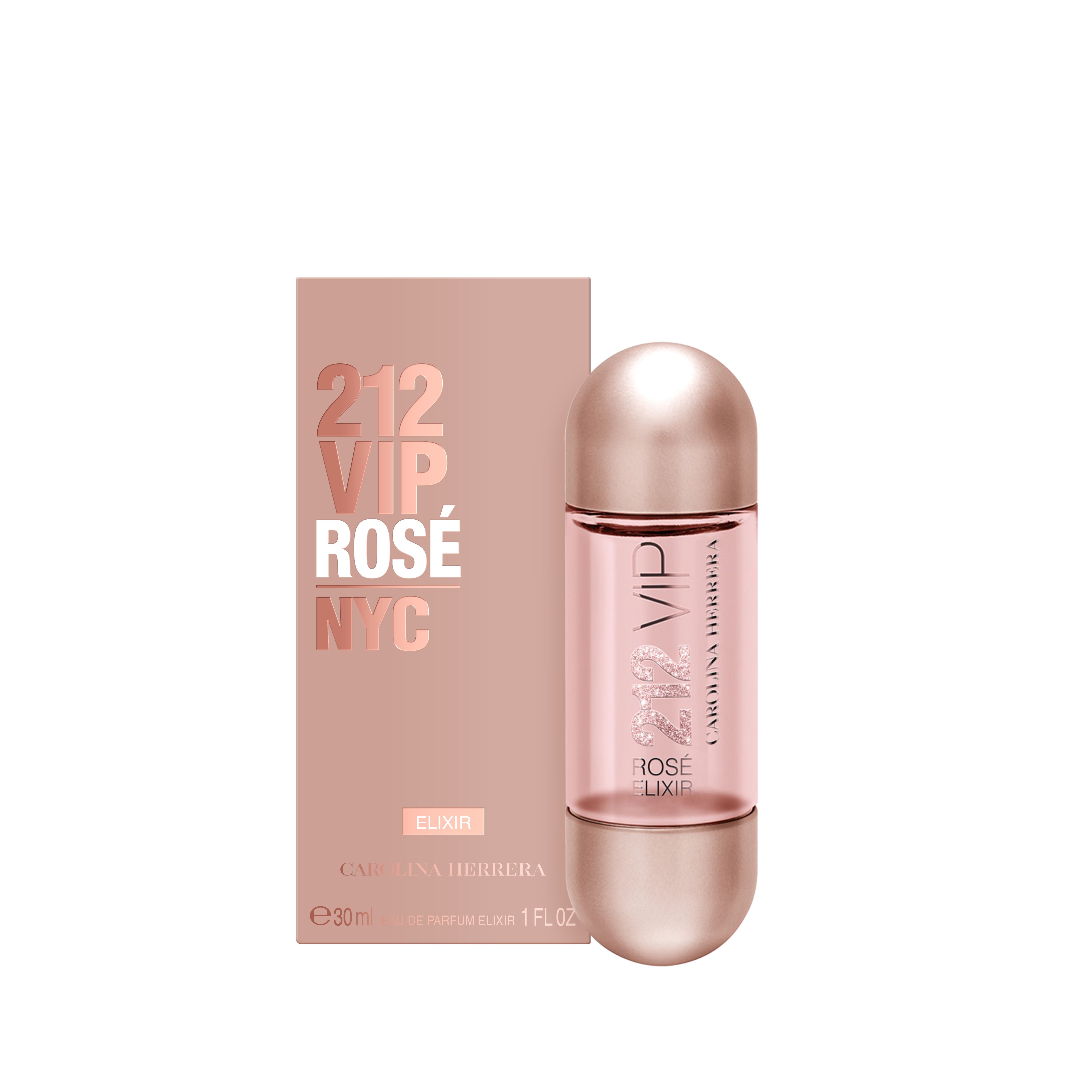 Fragancia 212 Vip Rosé Elixir EDP Carolina Herrera 30ml