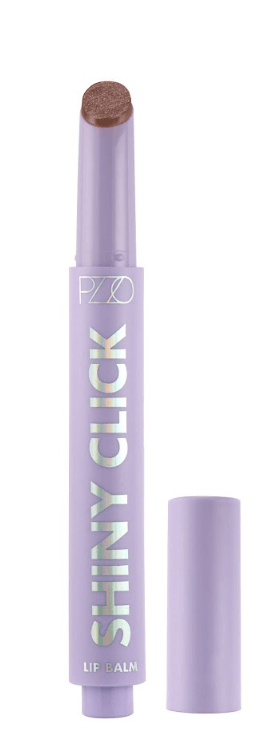 Bálsamo Labial Purple Fest Shiny Click Lipbalm Rose Petrizzi