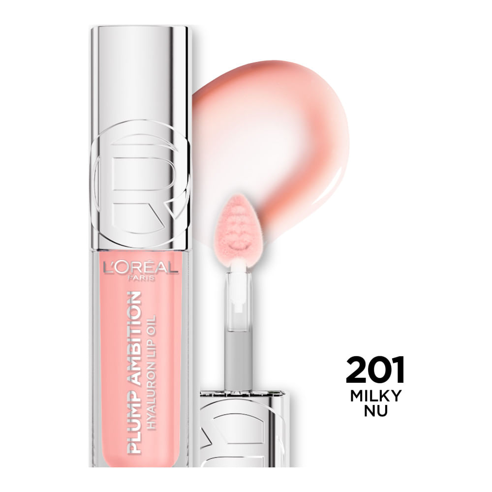 Brillo Labial L'Oreal Paris Plump Ambition Hyaluron Lip Oil 