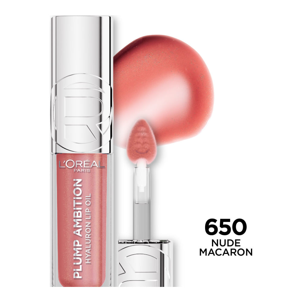 Brillo Labial L'Oreal Paris Plump Ambition Hyaluron Lip Oil 