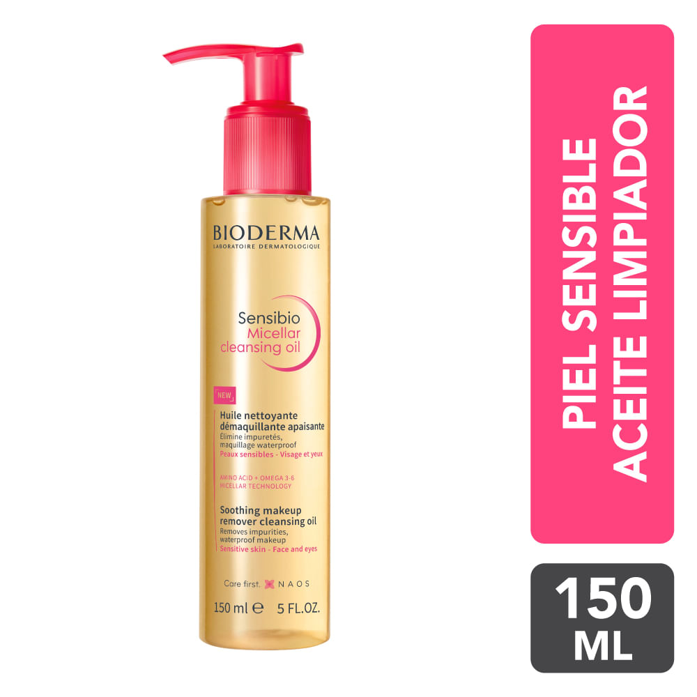 Limpiador En Aceite Bioderma Sensibio 150 ml