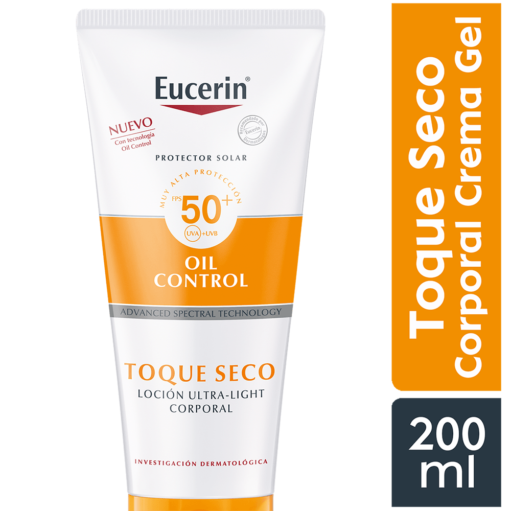Eucerin Oil Control Gel-Crema Toque seco FPS 50+ Protector S