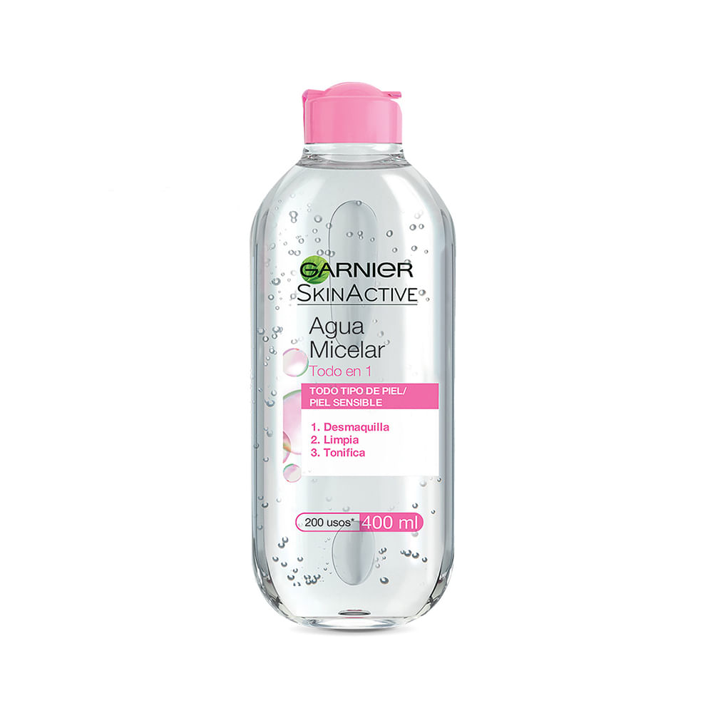 Agua Micelar Garnier Todo En 1 400 ml